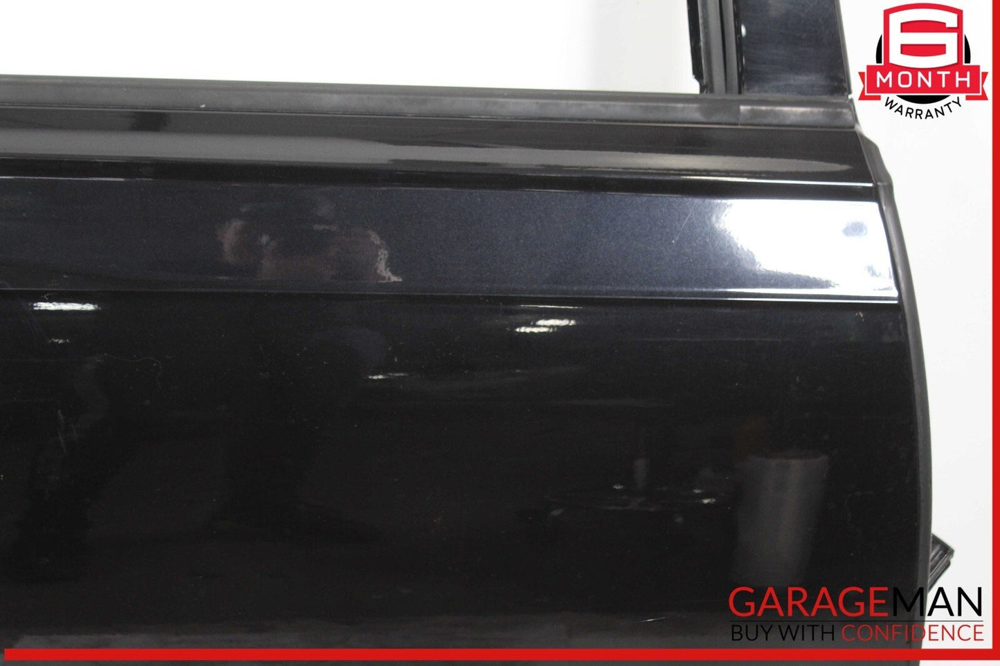 17-19 Audi Q7 Rear Right Passenger Side Door Shell Black OEM