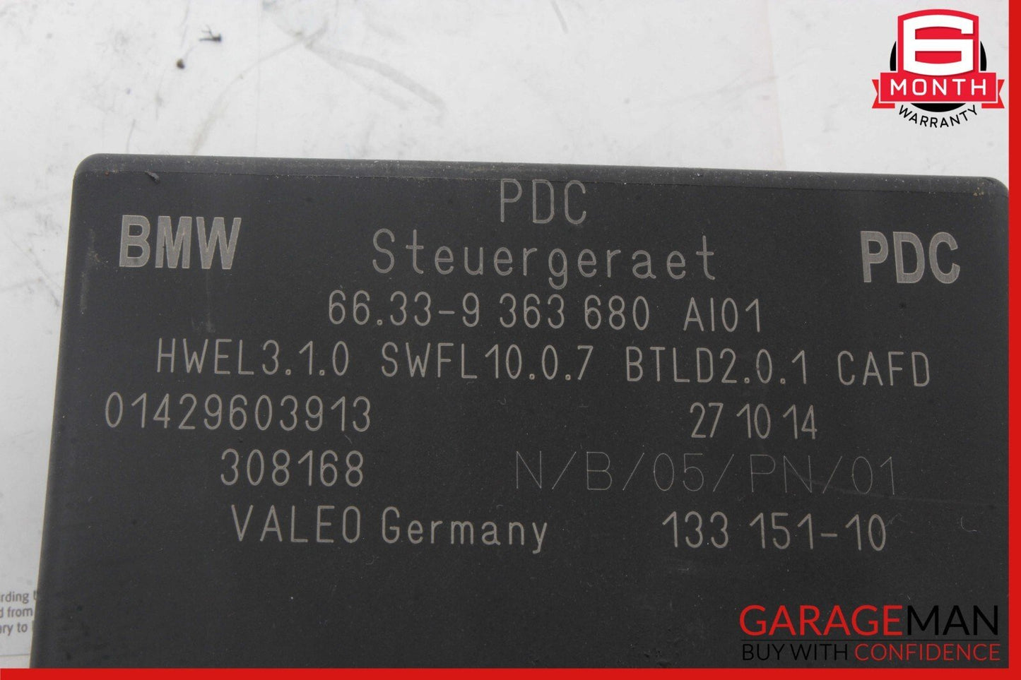 14-21 BMW i3 I01 Hybrid Park Parking Assist Control Module OEM