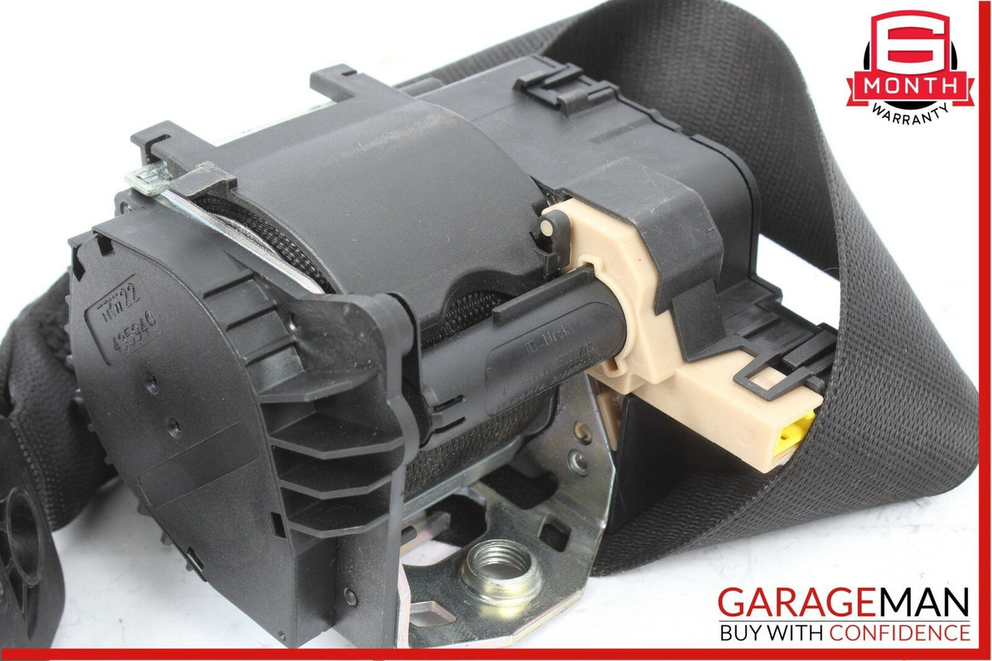 07-10 Mercedes W216 CL600 CL550 Seat Belt Retractor Front Right Side Black OEM