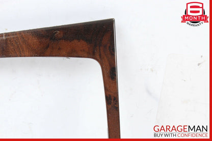 08-15 Mercedes W204 C250 E350 Center Console Shift Shifter Trim Bezel Wood