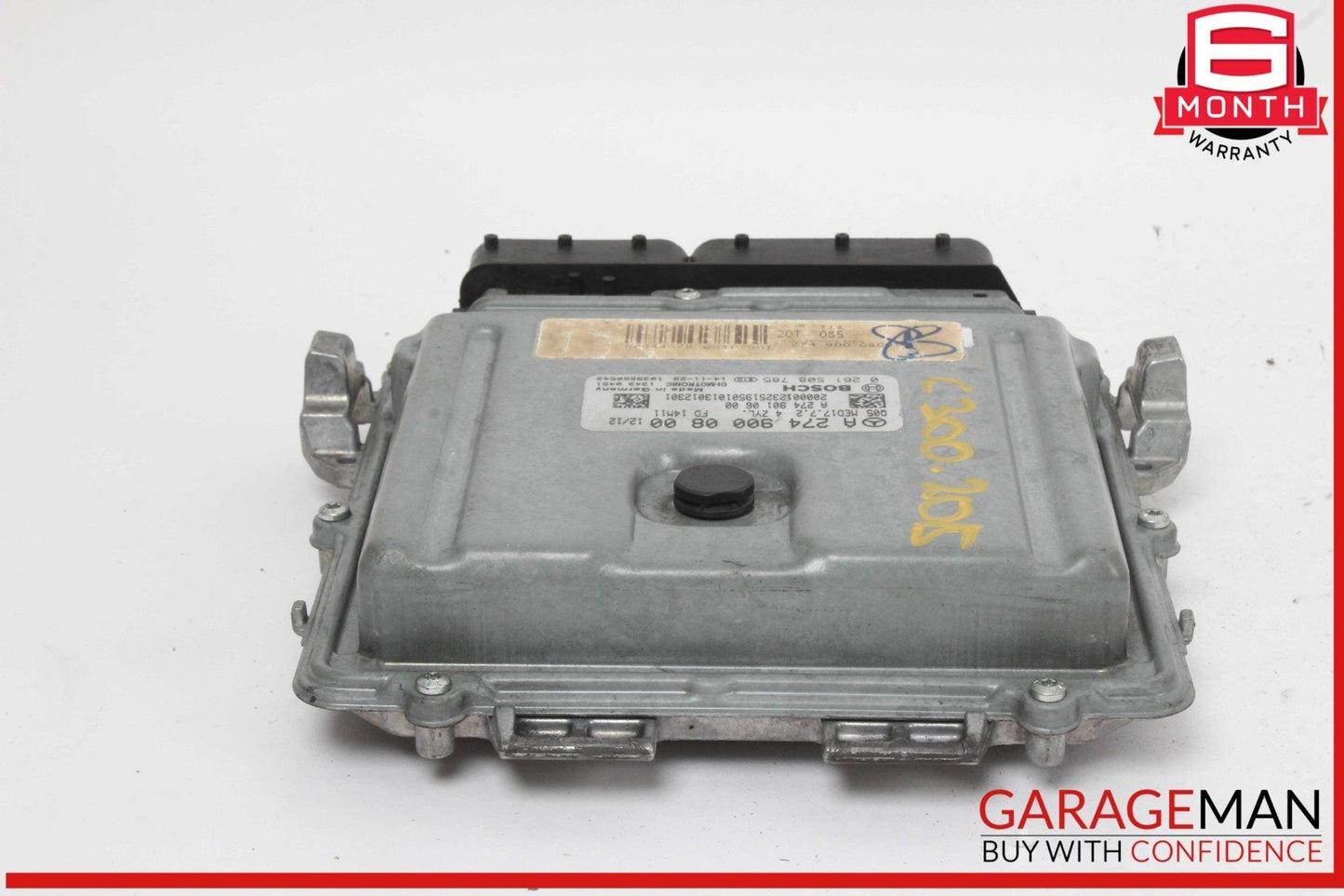 15-20 Mercedes W205 C300 GLC350e E300 M274 2.0L ECU ECM Engine Control Module