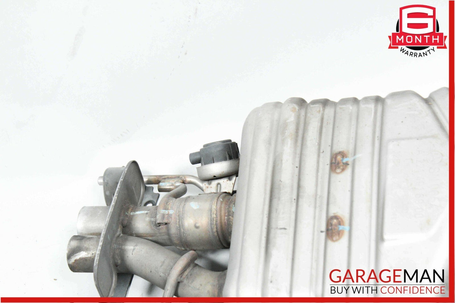 12-13 Mercedes W221 S550 4.7 Rear Left Driver Side Exhaust Muffler Tips OEM