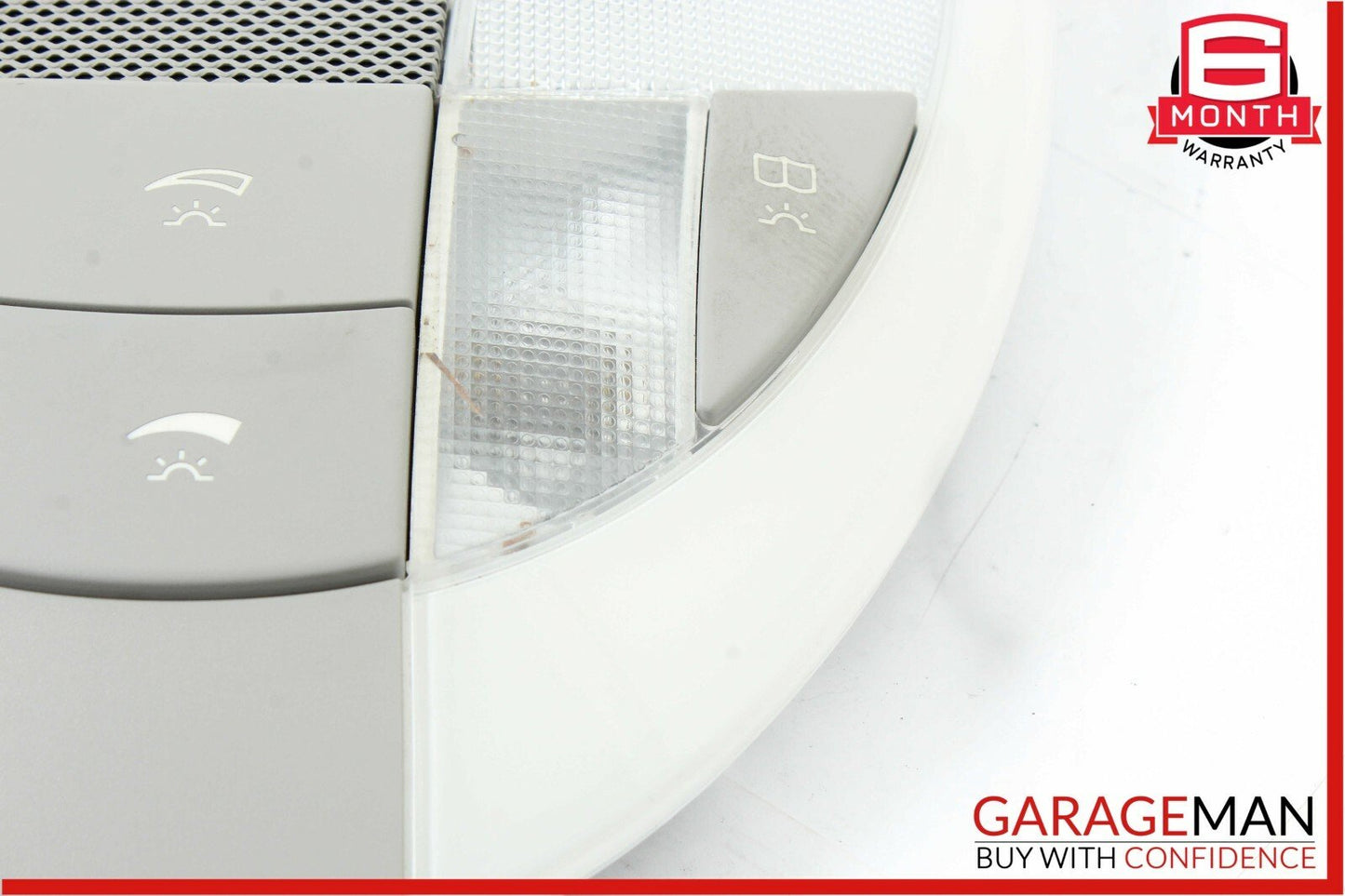 03-11 Mercedes W219 CLS500 E320 Rear Overhead Dome Light Gray 2118202001 OEM