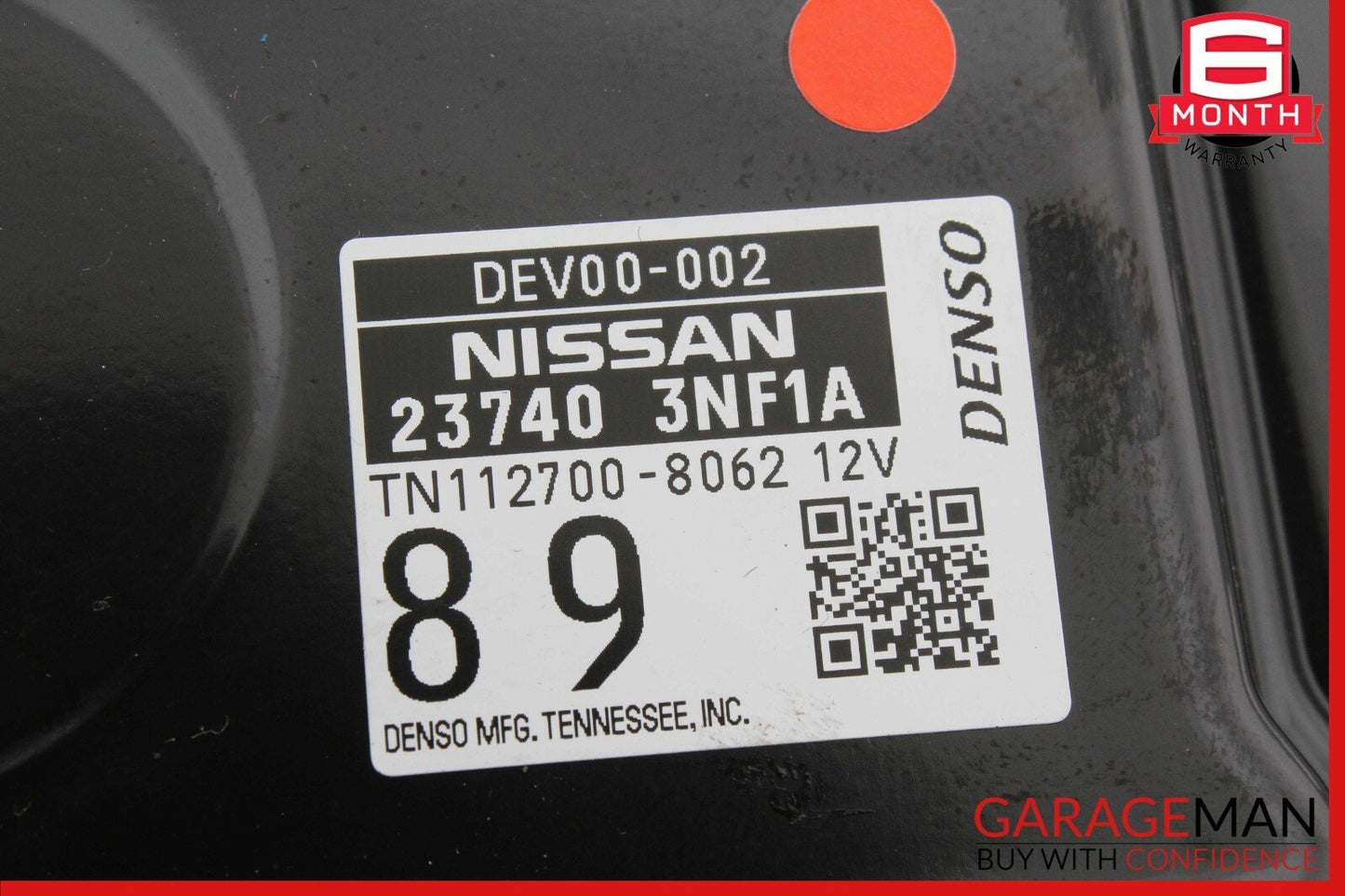 13-15 Nissan Leaf ECU Engine Control Module 237403NF1A