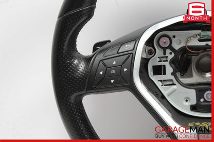 10-13 Mercedes W207 E350 E550 3 Spoke Sport Steering Wheel w/ Paddle Shifters