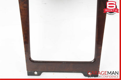 02-05 Mercedes W163 ML500 Center Console Shifter Window Switch Trim Bezel Wood