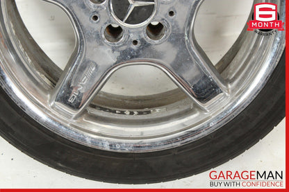 03-12 Mercedes R230 SL550 SL65 AMG Rear Wheel Tire Rim 8.5Jx18H2 ET30 OEM