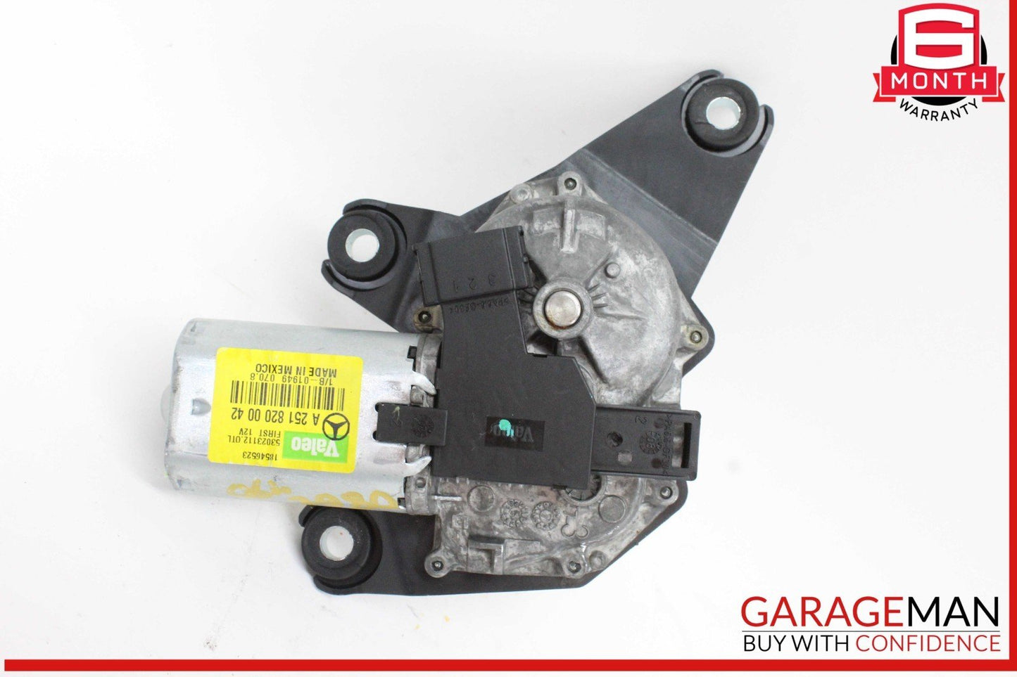 06-19 Mercedes X164 GL450 4MATIC Rear Windshield Wiper Motor 2518200042 OEM