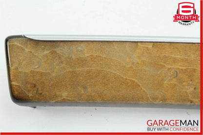 03-09 Mercedes W211 E350 E55 AMG Dashboard Dash Left Molding Trim Wood OEM