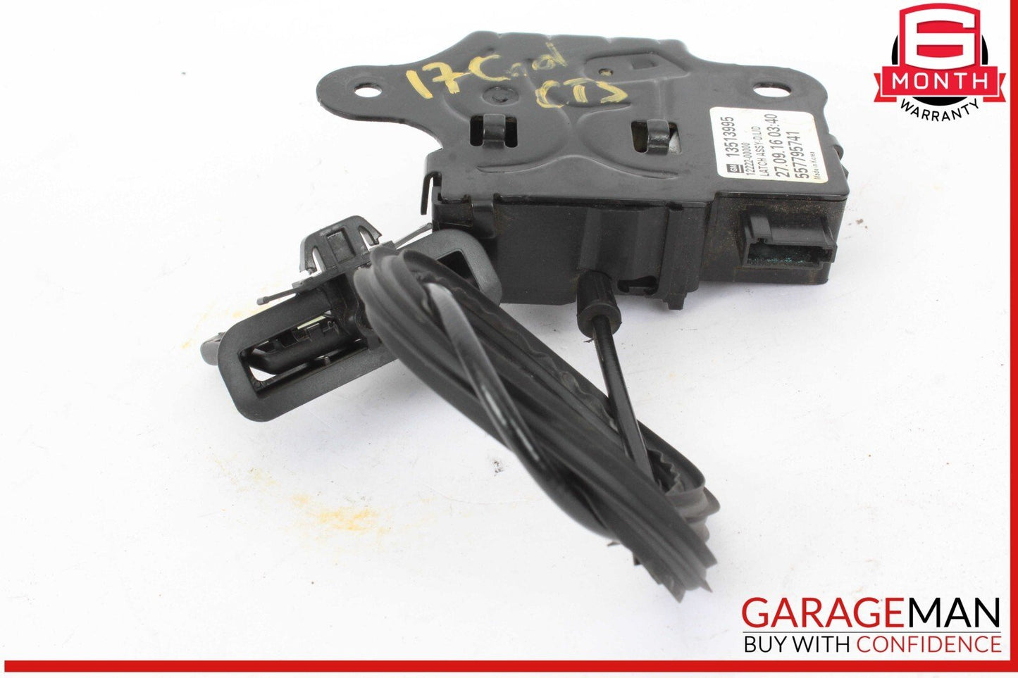 14-19 Cadillac CTS V-Sport Rear Trunk Lid Lock Latch Actuator 13513995 OEM