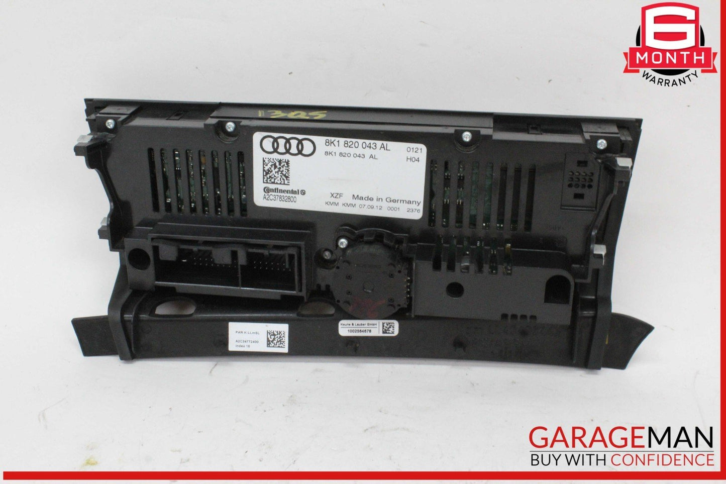 13-17 Audi Q5 SQ5 Front Dash AC A/C Air Conditioning Heater Climate Control Unit