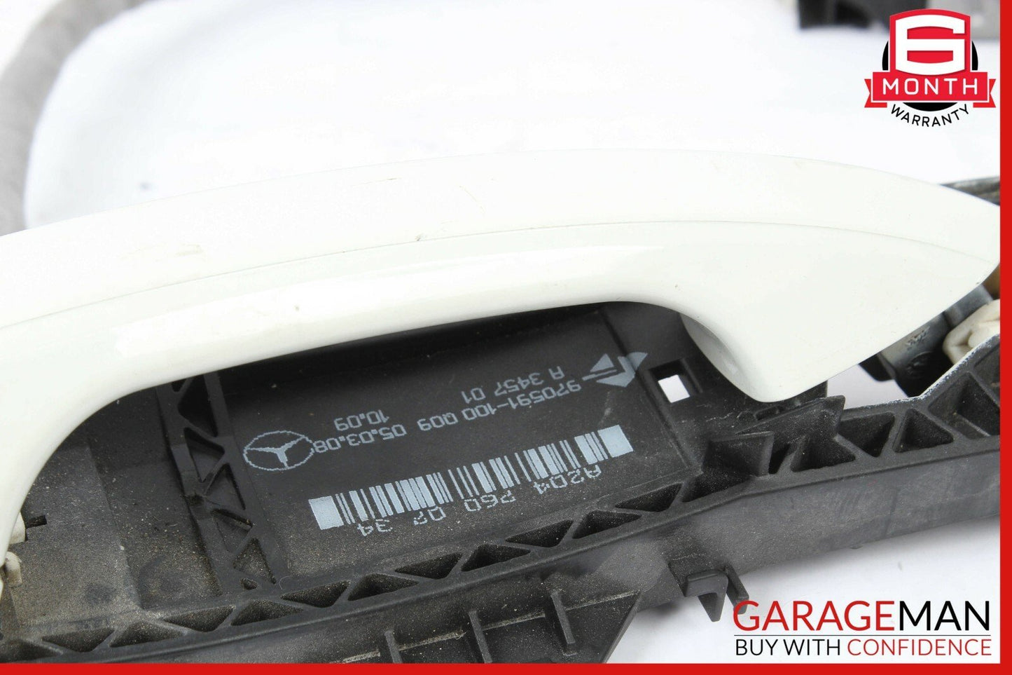 08-11 Mercedes W204 C300 Rear Left Exterior Door Handle w/ Door Actuator OEM