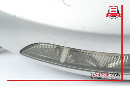 07-09 Mercedes W211 E550 E63 AMG Front Left Side Mirror Door Rear View Silver