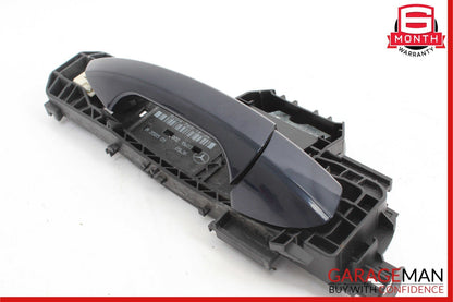 12-14 Mercedes W204 C300 C250 Sedan Right Passenger Exterior Door Handle Blue
