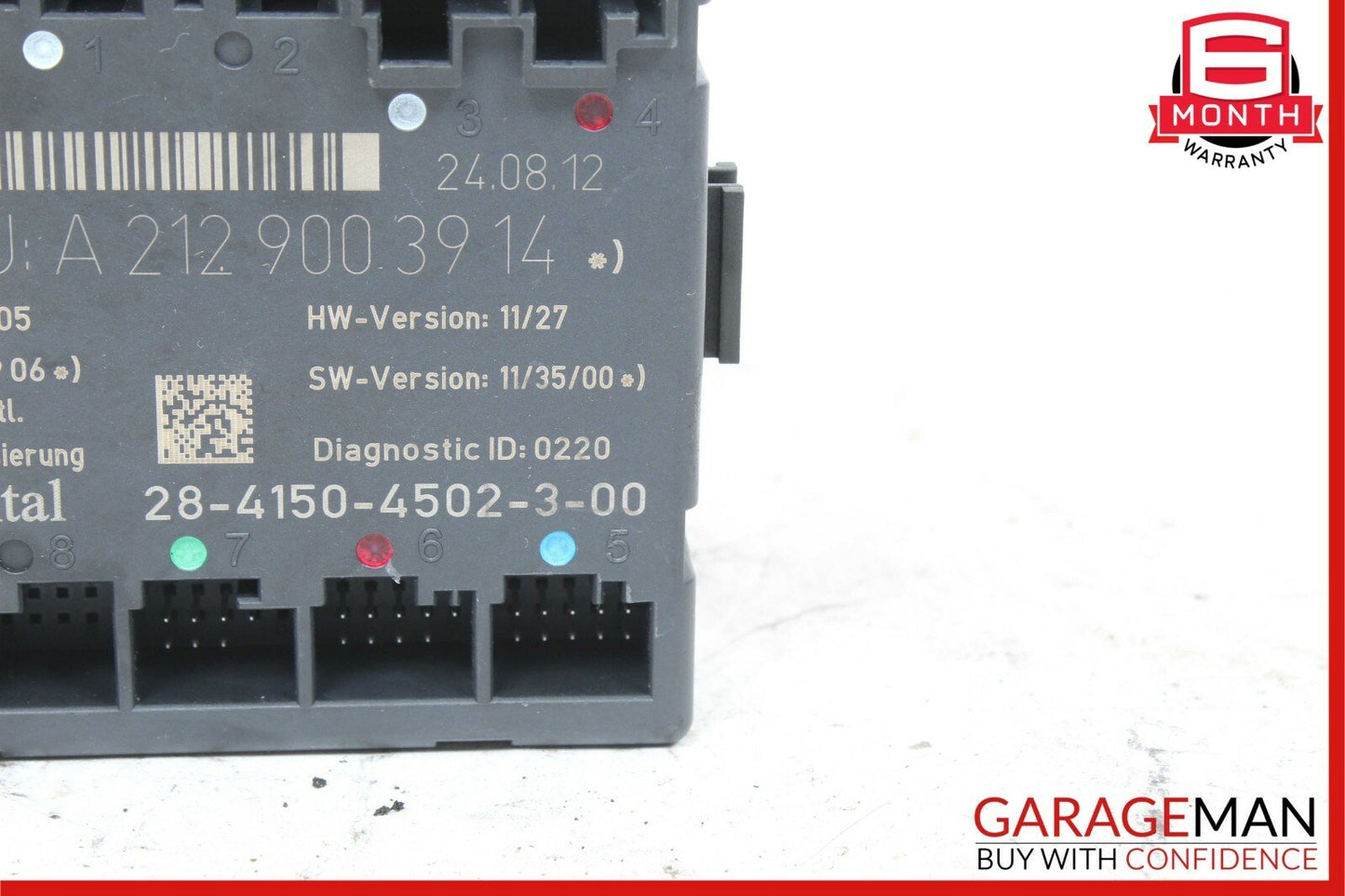 08-18 Mercedes W204 C250 SLK250 E400 Front Left Side Door Control Module OEM