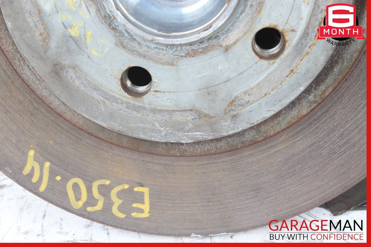 08-14 Mercedes W212 E350 Rear Right Side Spindle Knuckle Hub Bearing Brake Rotor