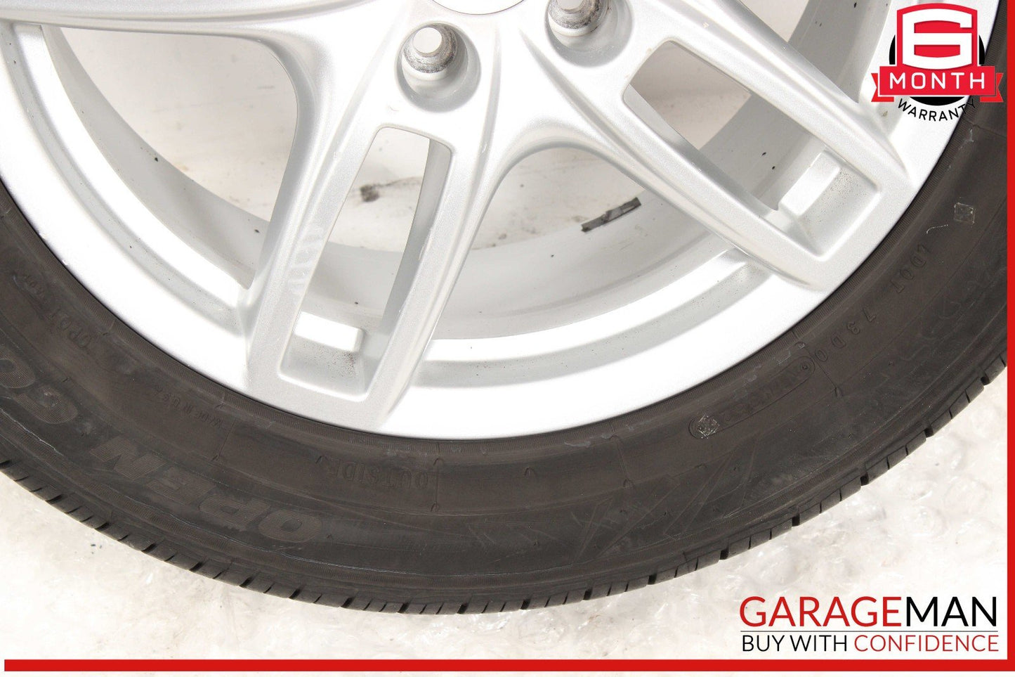 11-18 Porsche Cayenne 958 8.5Jx19 19" R19 Wheel Tire Rim Silver 7P5601025A