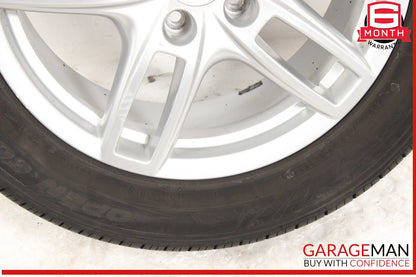 11-18 Porsche Cayenne 958 8.5Jx19 19" R19 Wheel Tire Rim Silver 7P5601025A