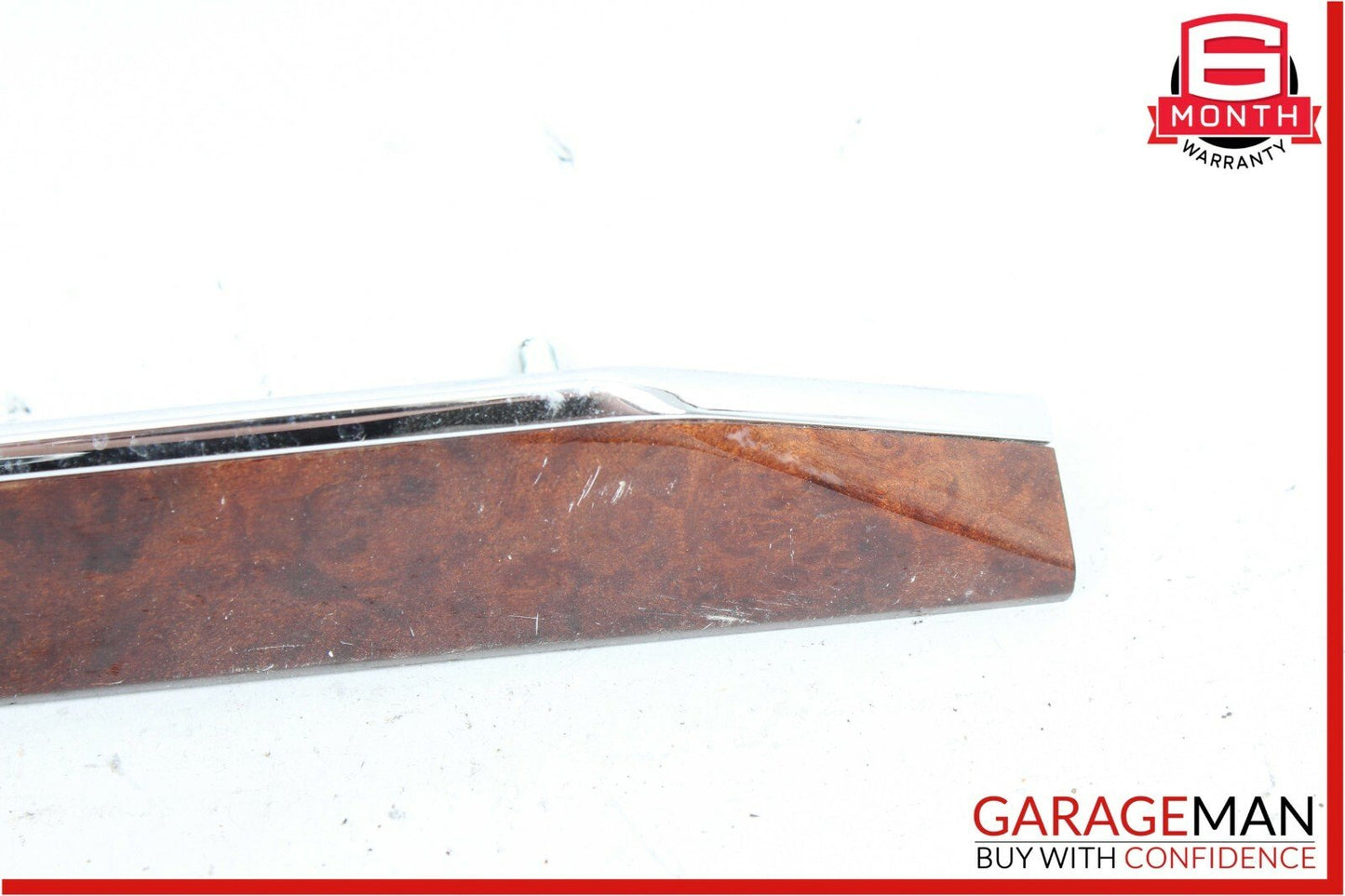 06-12 Mercedes X164 GL450 Front Left Side Dash Instrument Panel Trim Bezel Wood