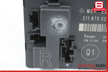 06-11 Mercedes E350 E550 CLS350 CLS550 Rear Right Side Door Controller Module