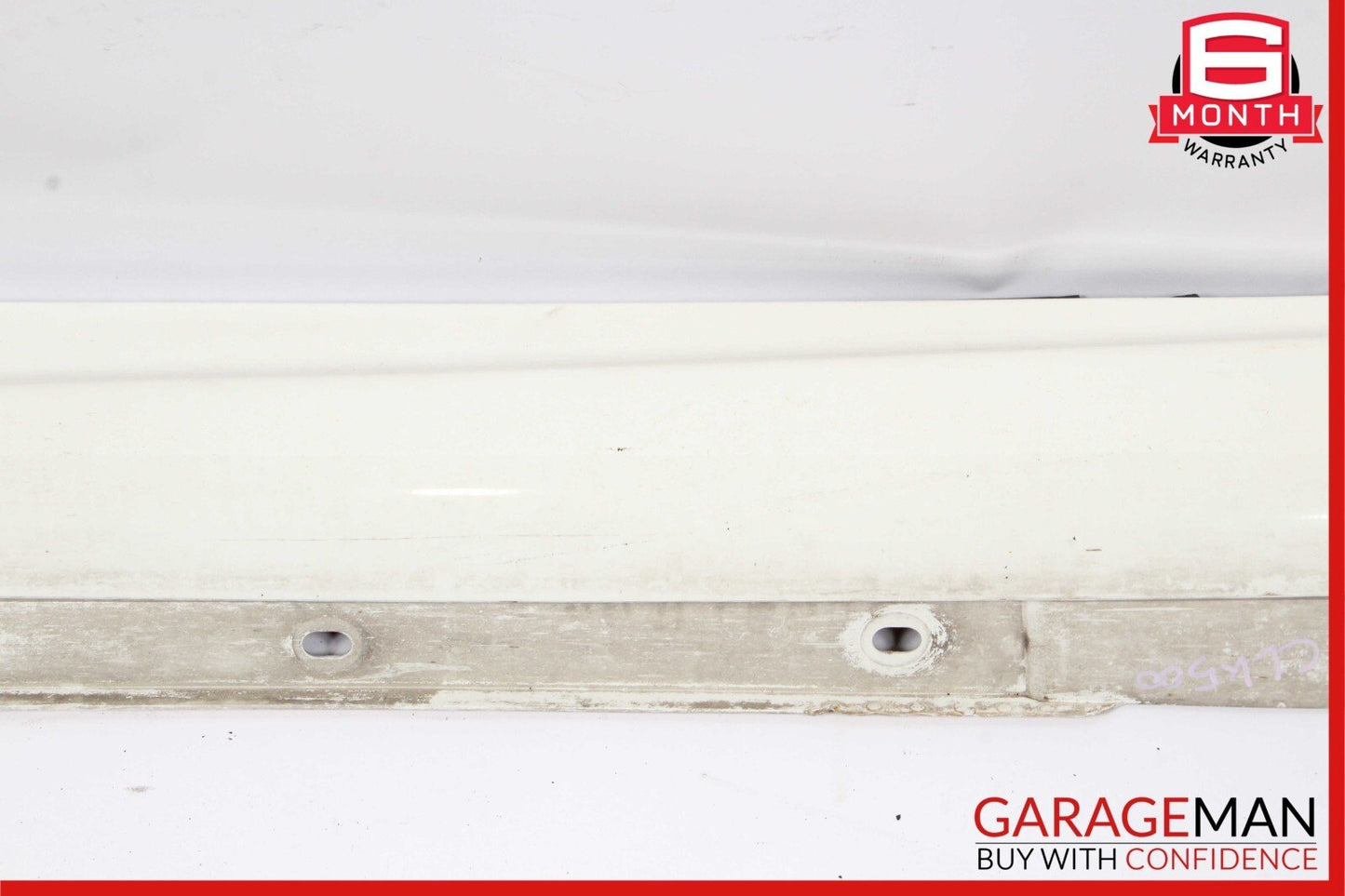 03-09 Mercedes W209 CLK500 Coupe Left Rocker Panel Molding Side Skirt White OEM