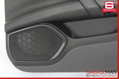 14-17 Maserati Ghibli Front Right Passenger Side Interior Door Panel Cover Black