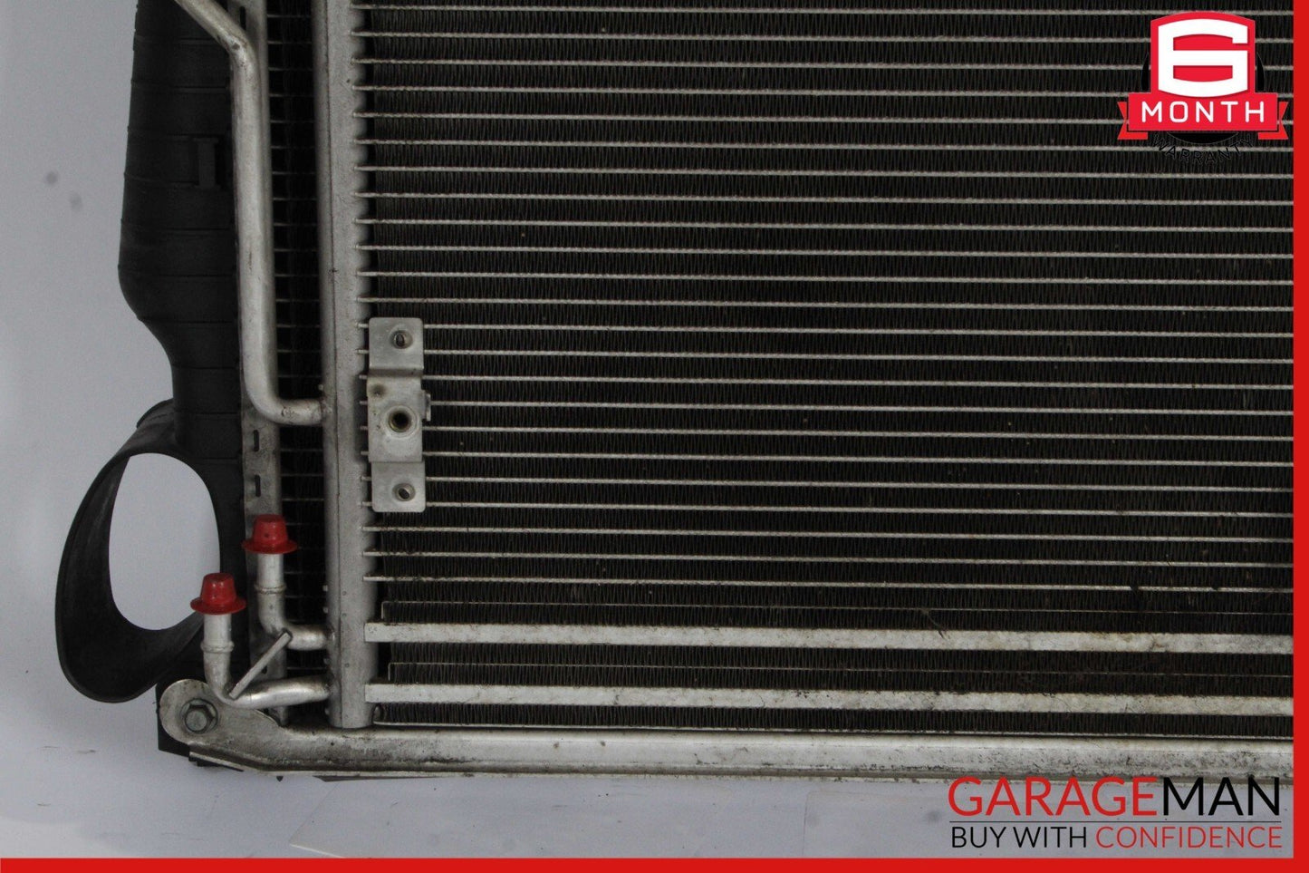 03-08 Mercedes R230 SL500 Engine Motor Radiator A/C AC Condenser Oil Cooler Assy