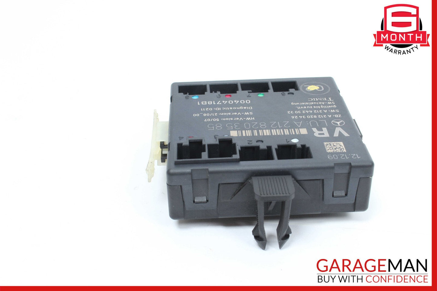 08-14 Mercedes W204 C300 Front Right Passenger Side Door Control Module OEM