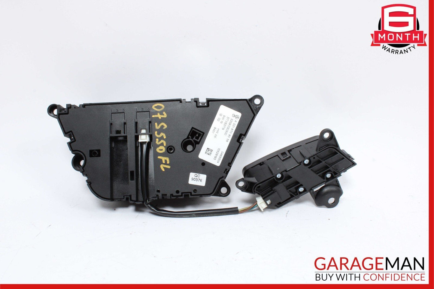 07-13 Mercedes W221 S550 CL600 Front Left Seat Adjust Controller Switch Set
