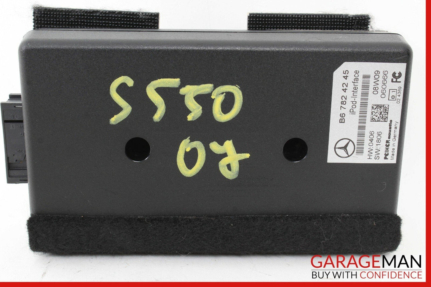 07-09 Mercedes W221 S550 CL600 Ipod Interface Control Module B6 782 42 45 OEM