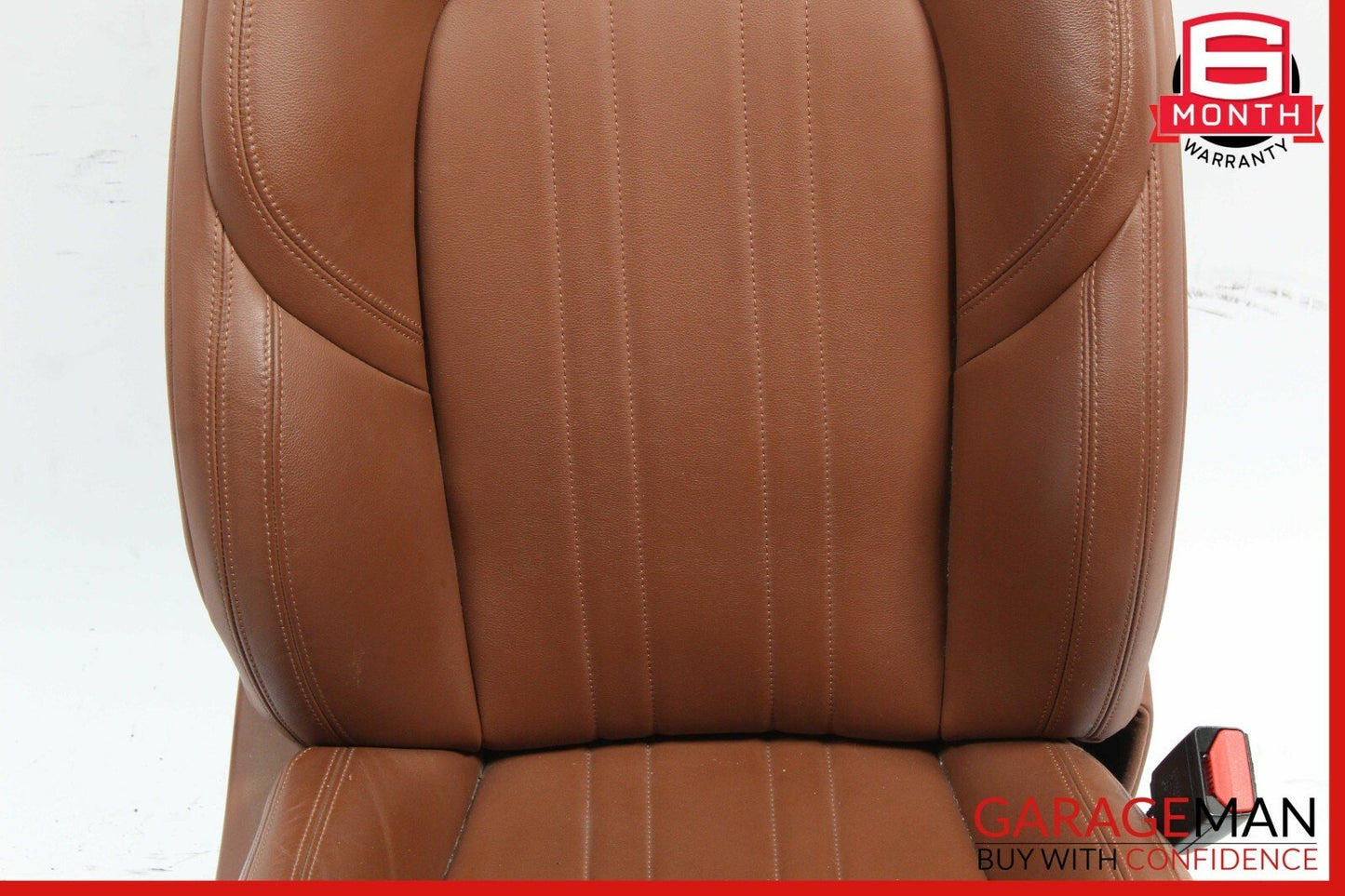 14-17 Maserati Ghibli Front Right Side Complete Seat Cushion Assembly Brown