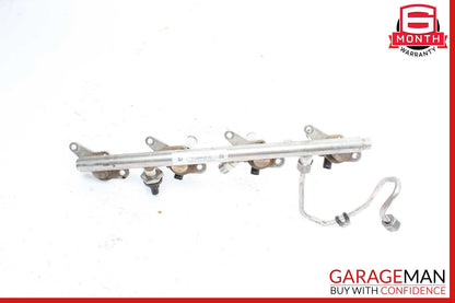 11-19 Mercedes W218 CLS550 E550 Right Fuel Injection Rail Line w/ Injectors OEM