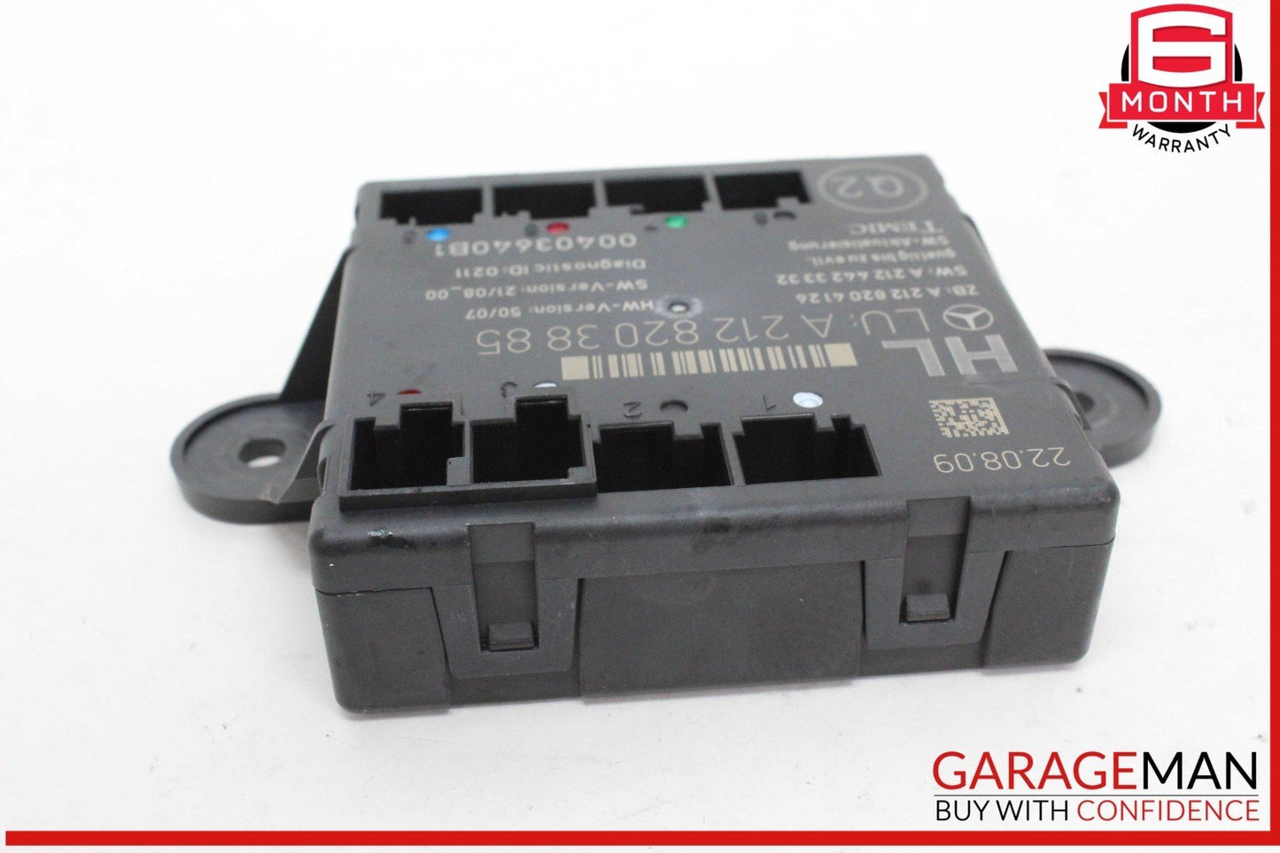 08-14 Mercedes X204 GLK350 4MATIC Rear Left Side Door Control Module Unit OEM