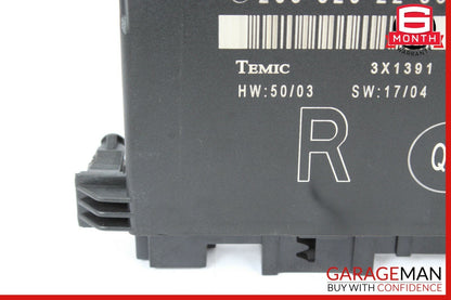 01-07 Mercedes W203 C230 C320 C55 AMG Rear Right Side Door Control Module Unit