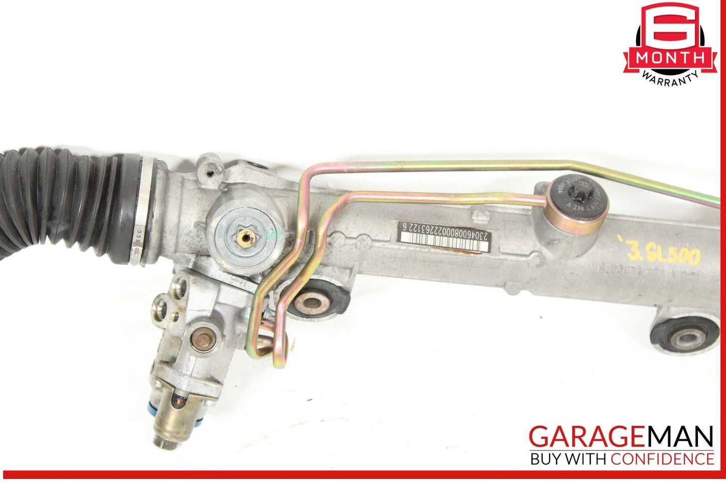 03-06 Mercedes R230 SL500 Power Steering Rack And Pinion 2304600800 OEM