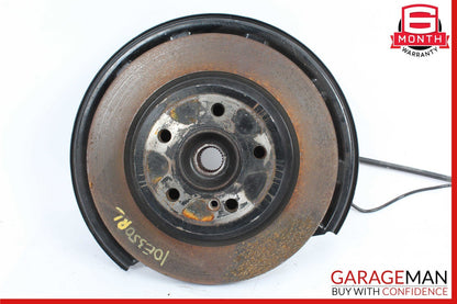 10-18 Mercedes W212 E350 Rear Left Side Spindle Knuckle Hub w/ Rotor Disc OEM