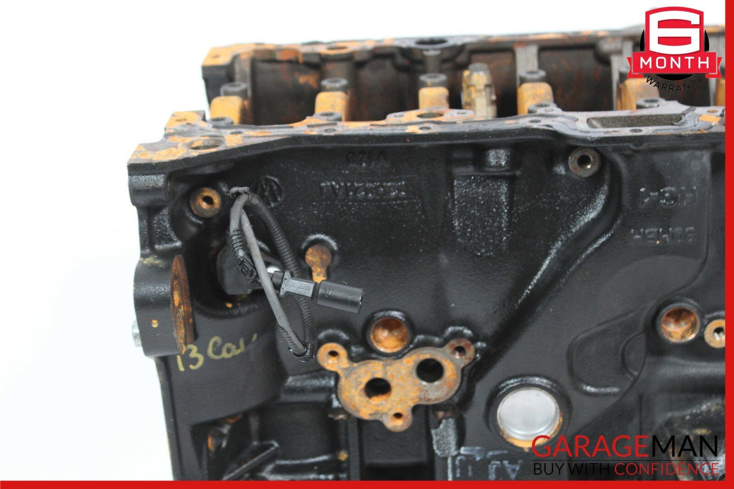 11-18 Porsche Cayenne 3.6L V6 Engine Motor Cylinder Block Assembly OEM