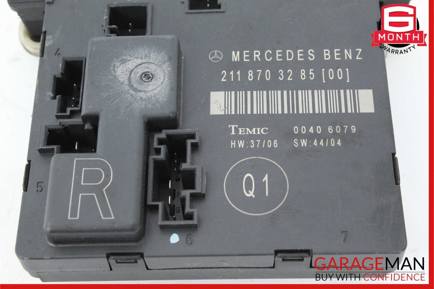 03-09 Mercedes W211 E350 E550 Rear Right Door Control Module 2118703285 OEM