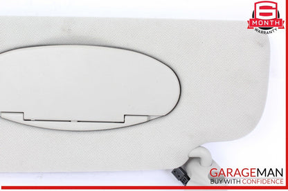 14-21 BMW i3 I01 Hybrid Front Left Driver Side Sun Visor Sunvisor Gray OEM