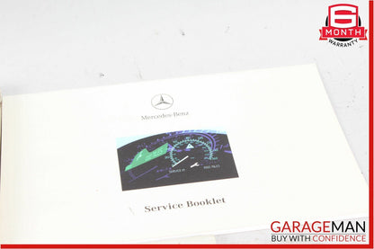 00-06 Mercedes S430 S600 Operator's Manual Repair Guide Book Booklet Assembly