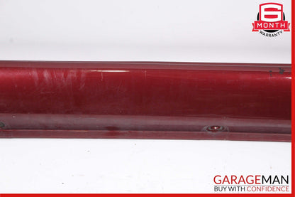 98-05 Mercedes W163 ML350 Base Left Side Rocker Skirt Molding Panel Titanite Red