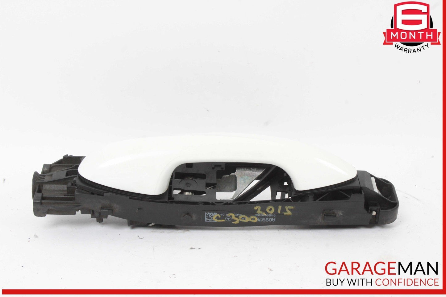 15-20 Mercedes W205 C300 Rear Left Side Exterior Door Handle Keyless Go OEM