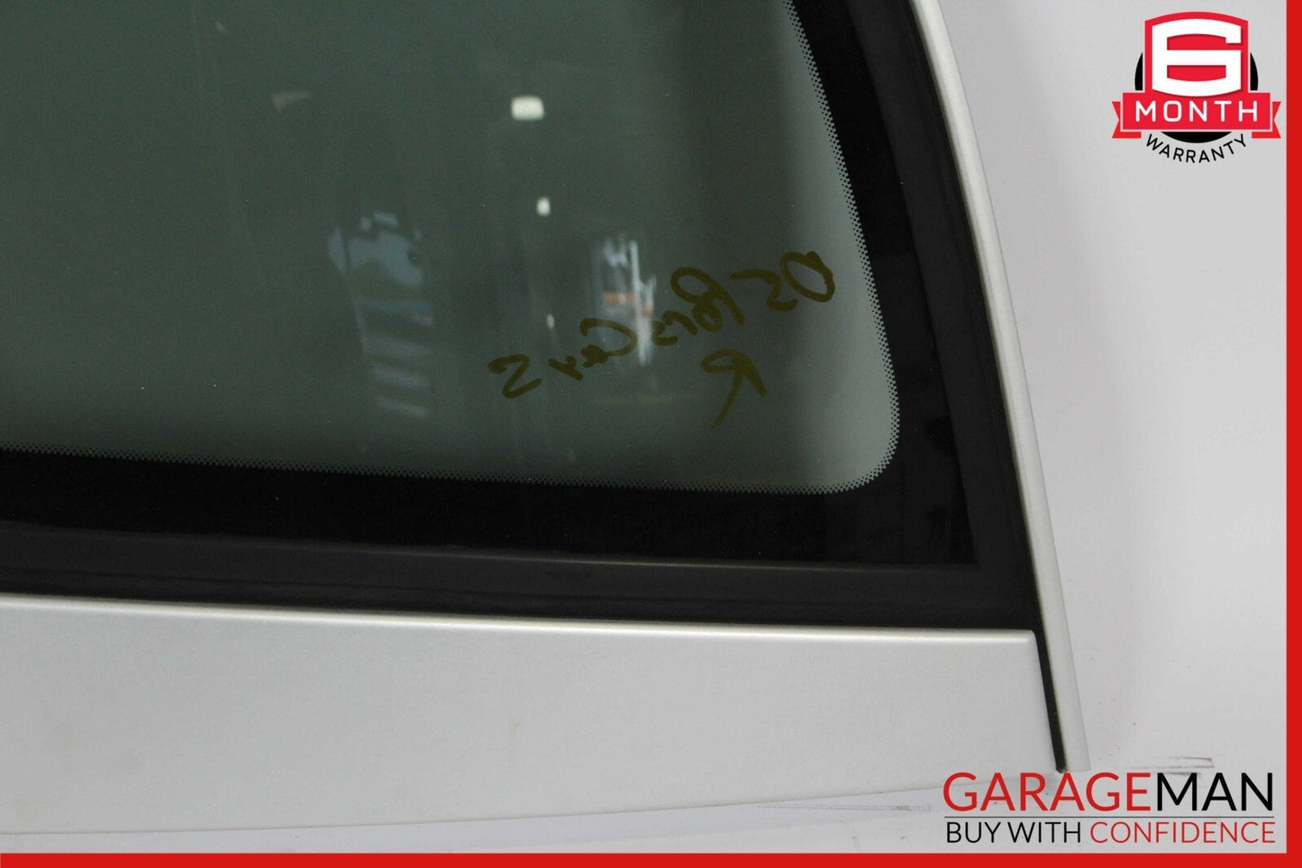 03-10 Porsche Cayenne 955 957 Rear Right Door Window Quarter Glass Panel Assy