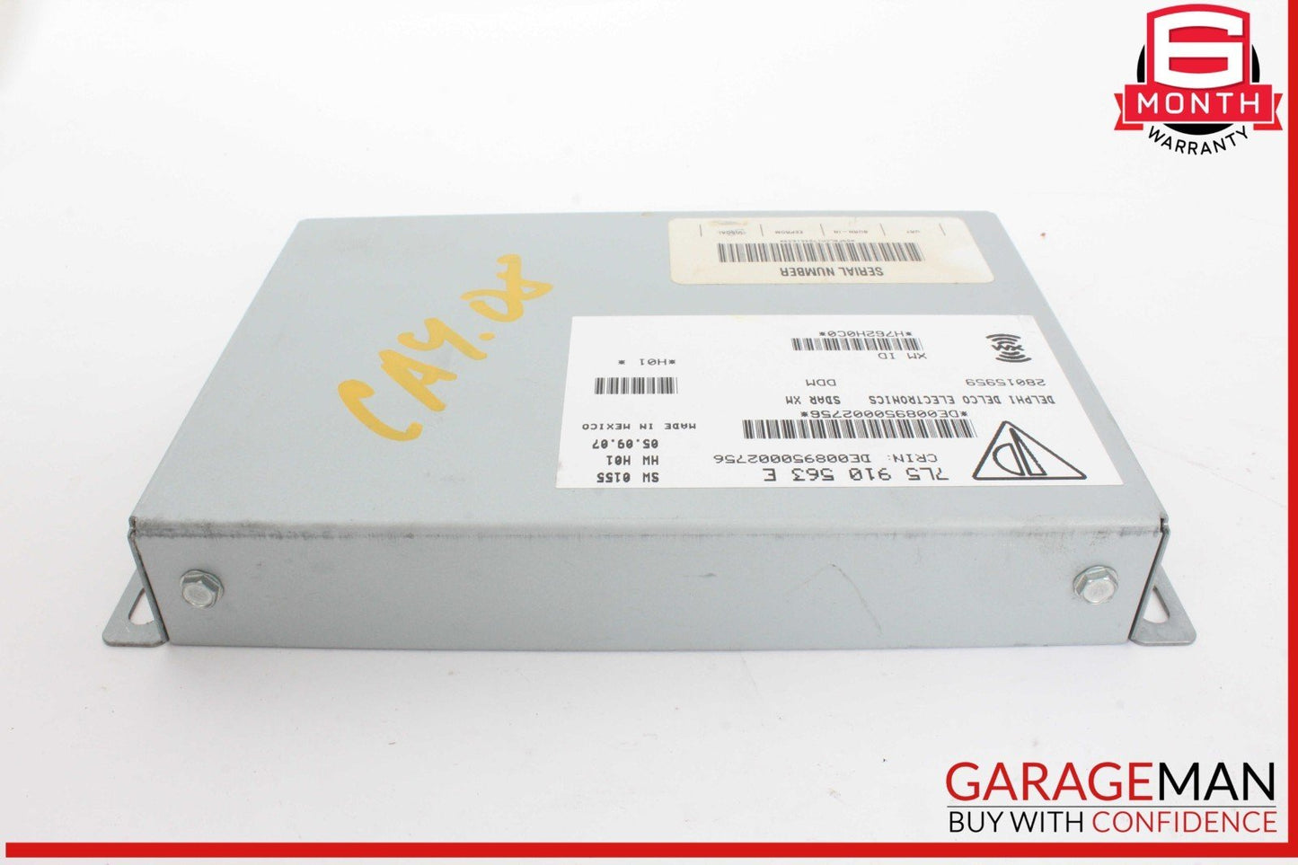 03-10 Porsche Cayenne S 955 957 Sirius Satellite Radio Receiver Module Unit OEM