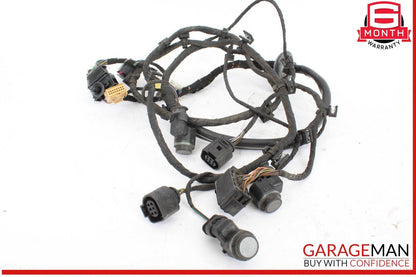 14-17 Audi SQ5 Rear Park Parking Assist PDC Sensors w/ Wire Wiring Harness OEM
