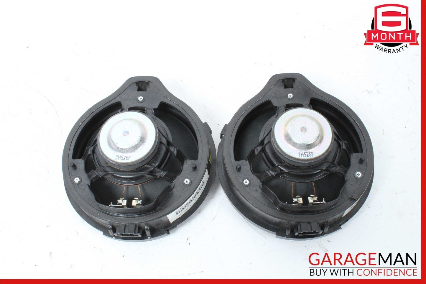08-11 Mercedes W204 C300 C350 Rear Right & Left Side Door Sound Speakers Set OEM
