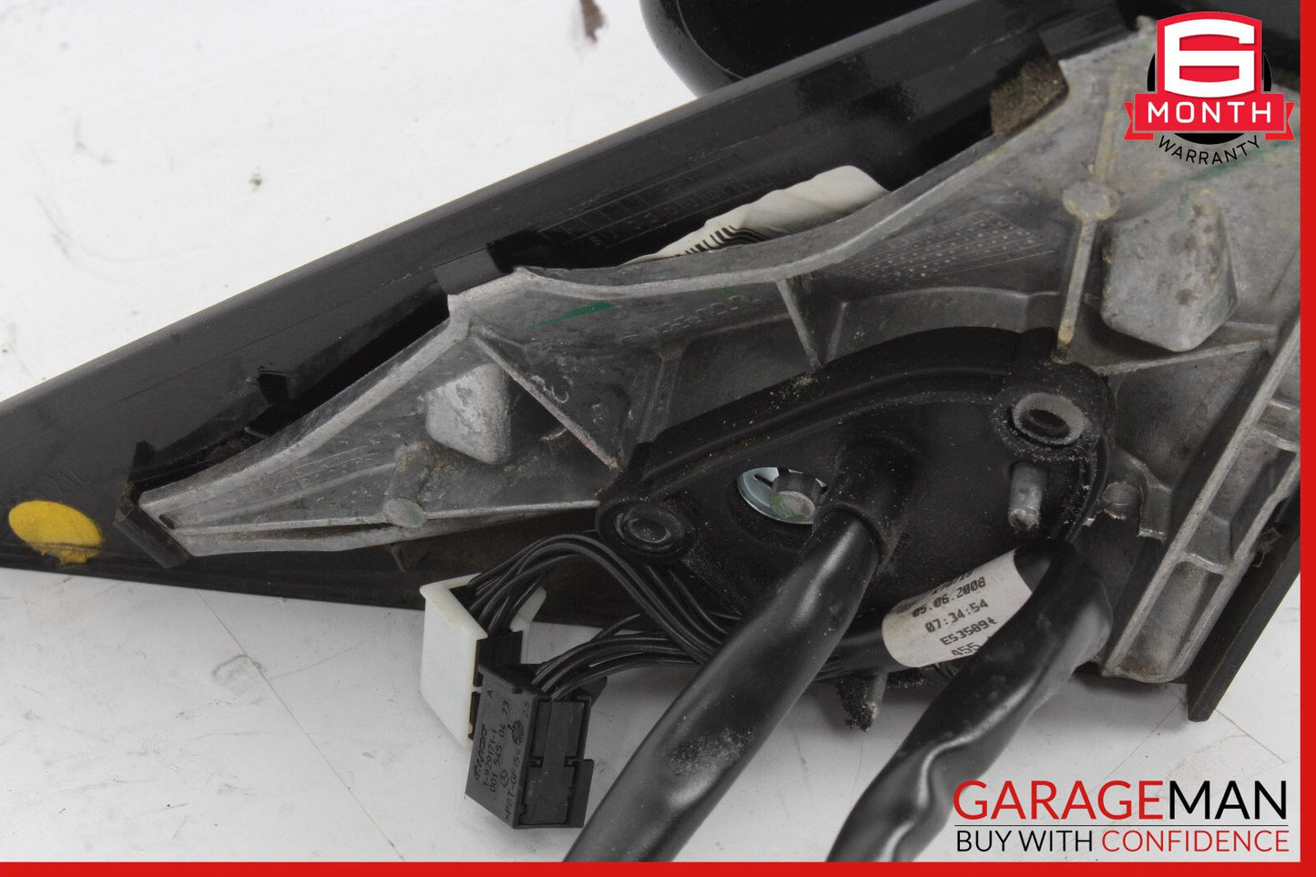 07-09 Mercedes W221 S63 S550 Right Side Mirror Door Rear View Black OEM