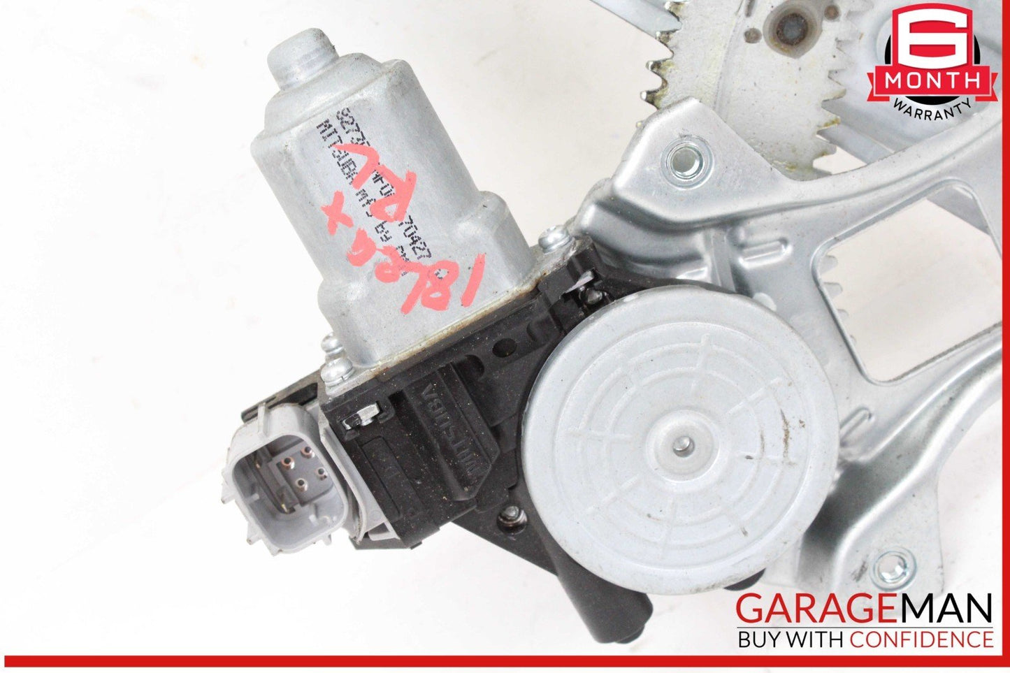 13-24 Nissan Leaf Rear Left Driver Side Window Regulator w/ Motor OEM