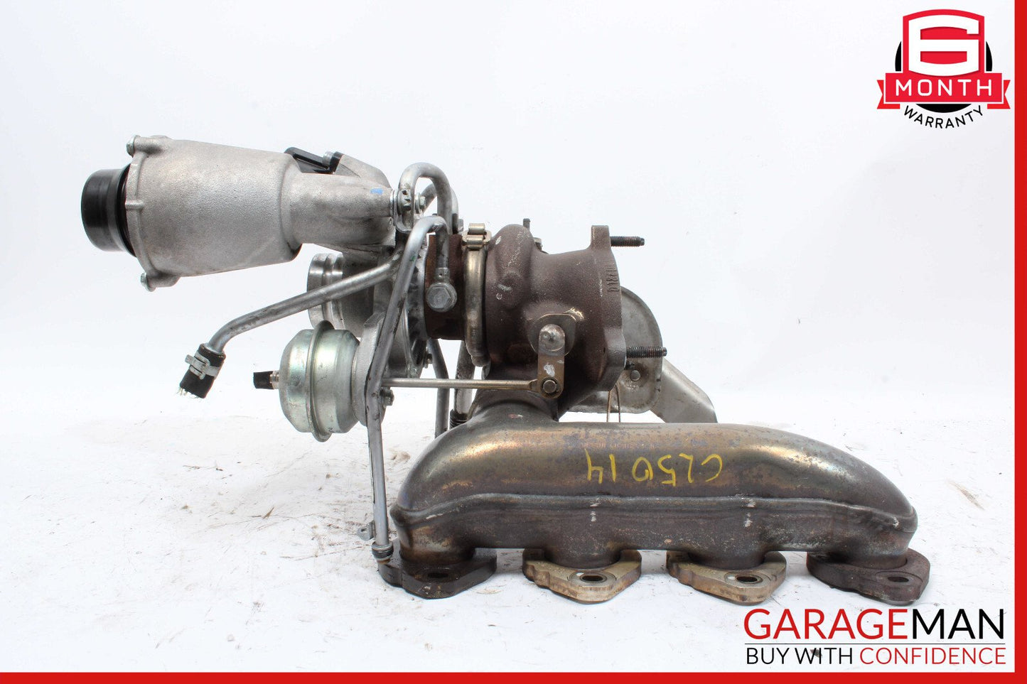 12-15 Mercedes W204 C250 SLK250 1.8L Engine M271 Turbo Turbocharger Assembly OEM