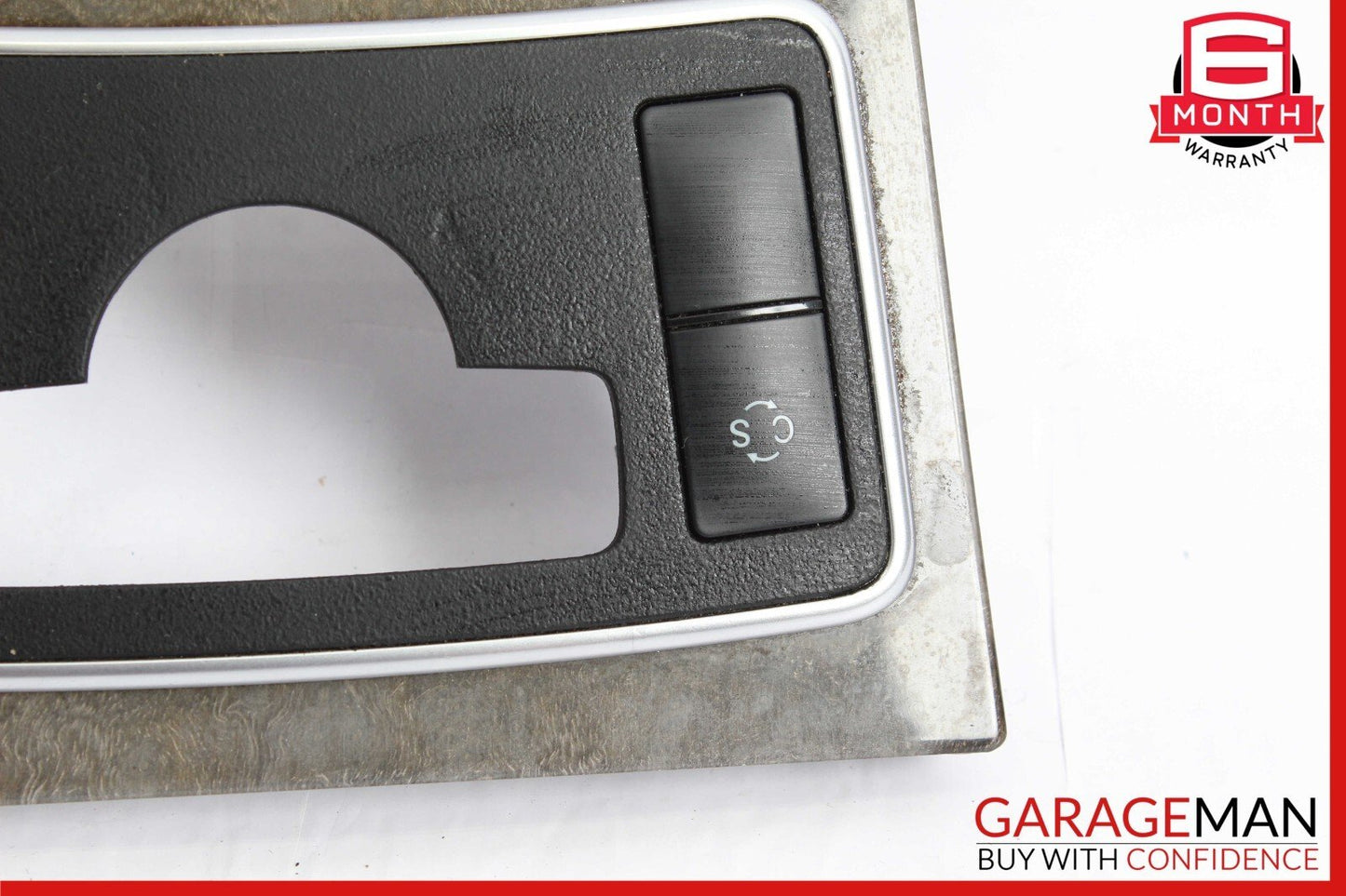 10-13 Mercedes W212 E350 E400 E550 Center Console Switch Trim Cover Bezel Wood